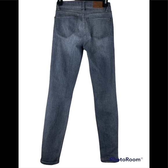 Madewell 9" High-Rise Skinny Jeans in Shaw Wash Size 24 - Picture 5 of 6